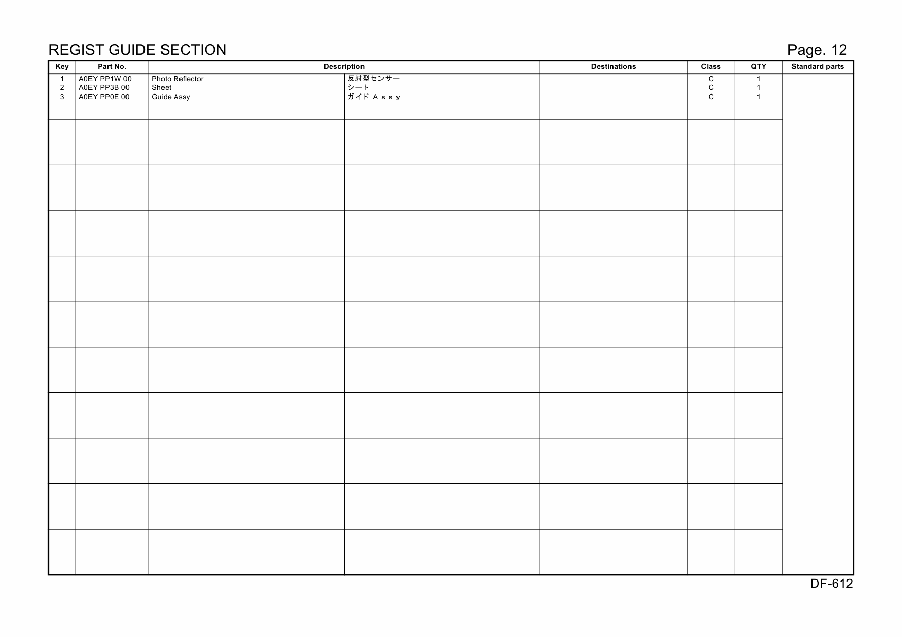 Konica-Minolta Options DF-612 A0EY Parts Manual-5